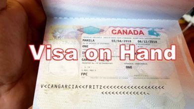 Visa-On-Hand